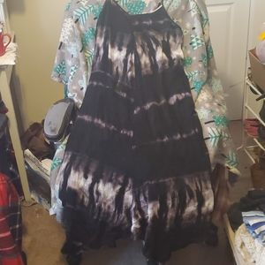 American eagle tie die summer dress size large